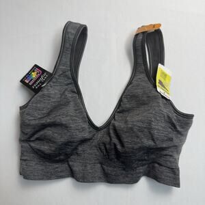 Bali ComfortFlex Bra Women's Small Wirefree 3484 Grey 36B 34C 36C 34D
